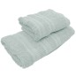 Asciugamani Asciugamano da bagno set 2 pezzi 1+1 VISO OSPITE 100% cotone