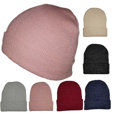 Cappello invernale donna cuffia beanie berretto brillantinato + colore 8156 
